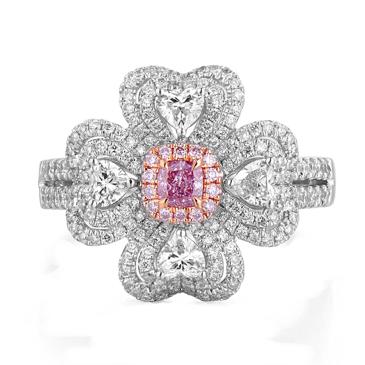 Coloured Diamond Ring